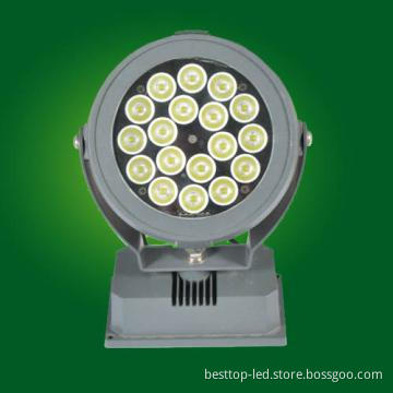 LED Floodlight 18W Outdoor, 50000hrs, 1W/LED